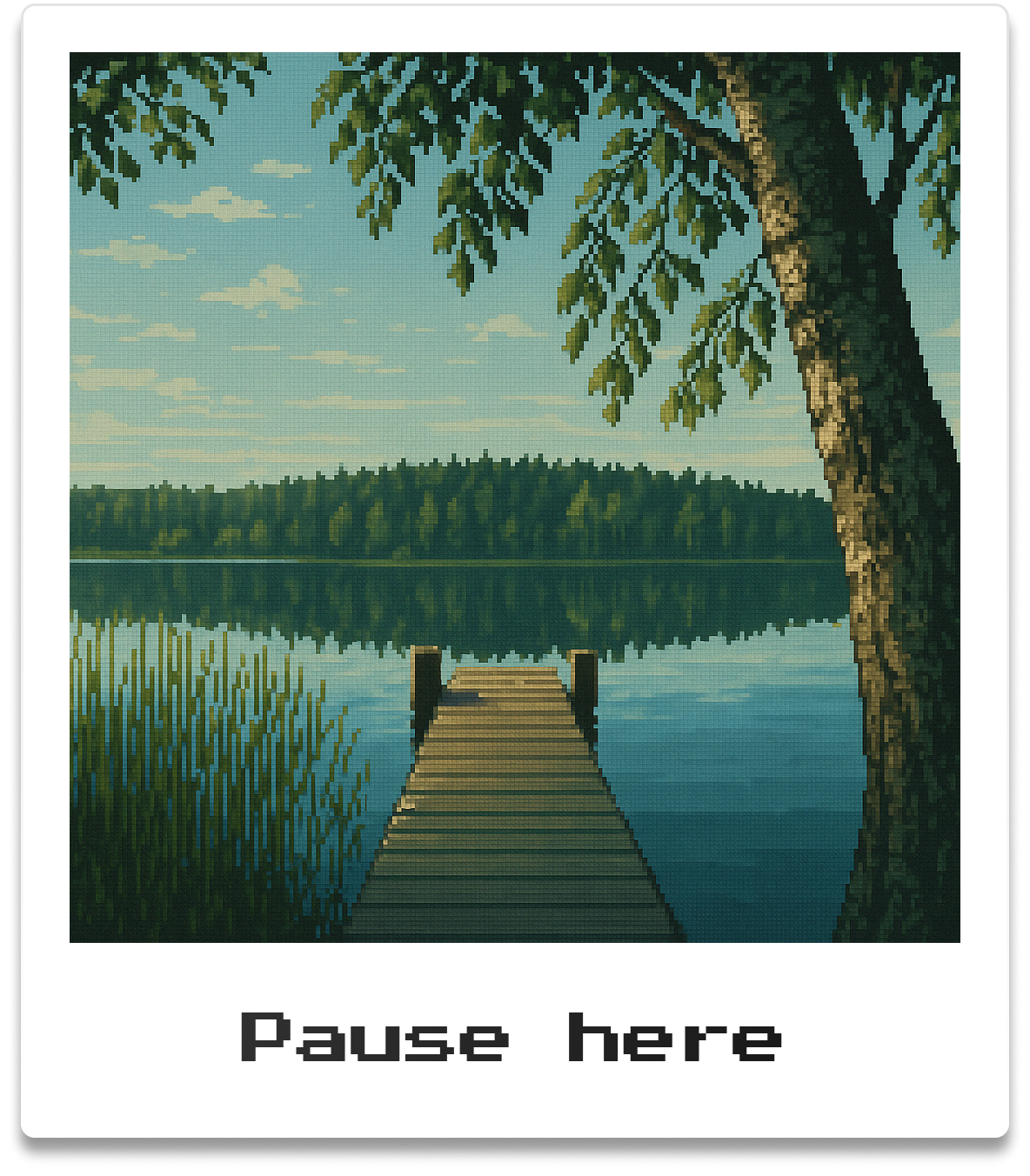 III - Pause here