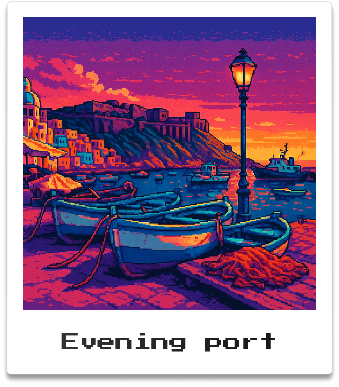 IV - Evening port
