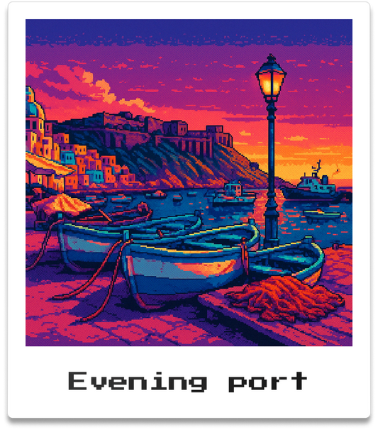 IV - Evening port