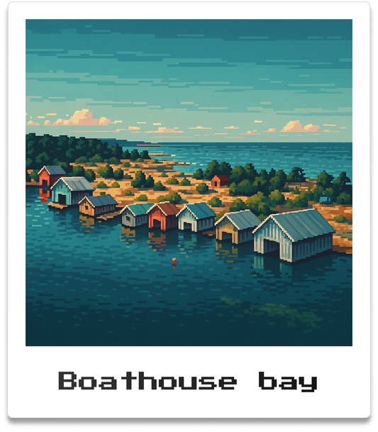 Boathouse bay